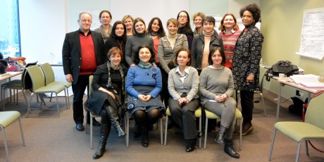Deltagare på certifieringsutbildning i Zagreb